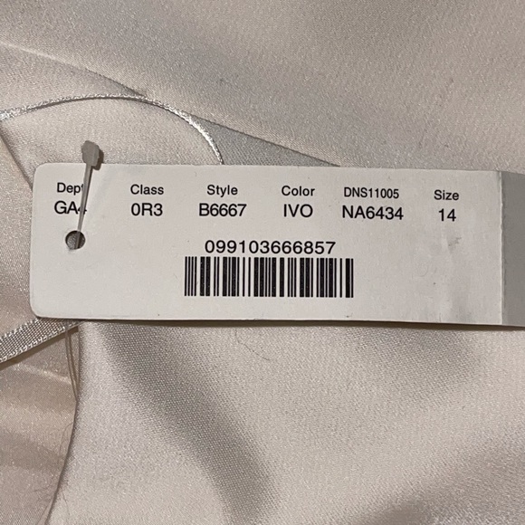 NWT JCREW Wedding Dress Ivory B6667 Formal Dress - Picture 7 of 15